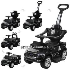 Детский электромобиль-толокар M 3575 EL-2, Ford Ranger, черный